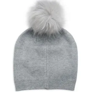 Adrienne Landau Studded Faux Fur Wool Blend Beanie Adrienne Landau | Accessories | Adrienne Landau Studded Faux  main image 3
